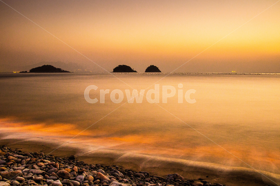 밀물,썰물,일출,장노출,파도,자연,풍경,nature,landscape,해변,바다,beach,sea