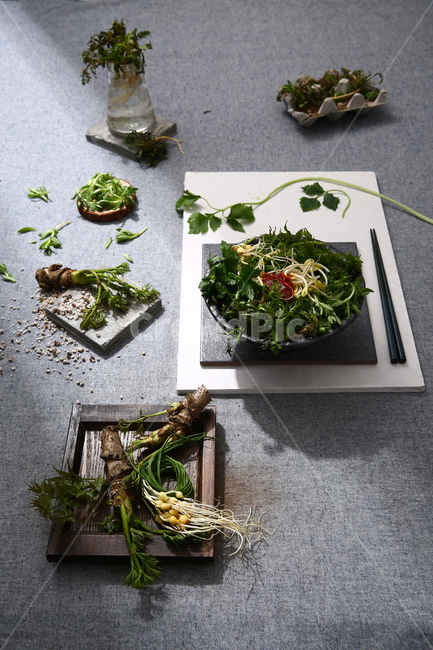 봄,봄나물,달래,비빔밥,자연주의,음식,식재료,요리,food,cook,meal,dishes,food reserves,채소,야채,vegetables