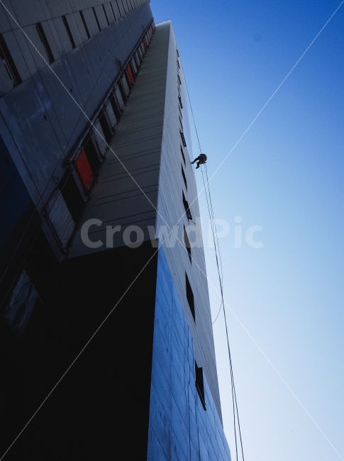 공사,밧줄,현장,도장,밧줄타기,사람,인물,인간,human,person,산업,industry,industrial,건설업,건축업,construction industry,건축물,건물외관,exterior,building,structure,architecture,construction