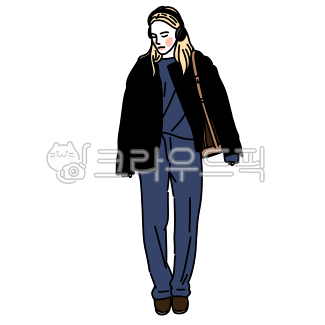 사람,사람일러스트,패션,패션일러스트,겨울패션,라인드로잉,드로잉,인물,포즈,자연스러운포즈,소스,디자인소스,person