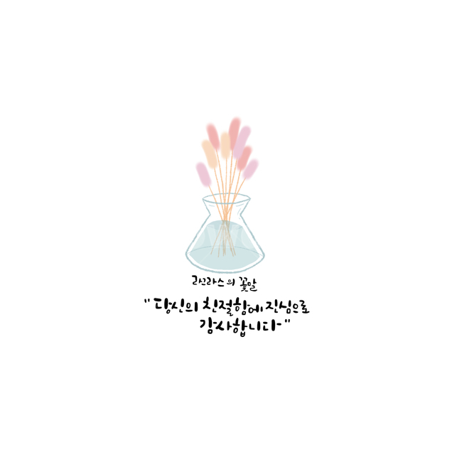 라그라스,라그라스꽃말,강아지풀,강아지풀꽃말,꽃말,꽃말캘리,꽃말캘리그라피,꽃,꽃그림,꽃일러스트,풀,화병,감사엽서,어버이날,스승의날,선물,캘리그라피,캘리,그래픽,일러스트레이션,graphic,illustration,캘리그라피,손글씨,calligraphy
