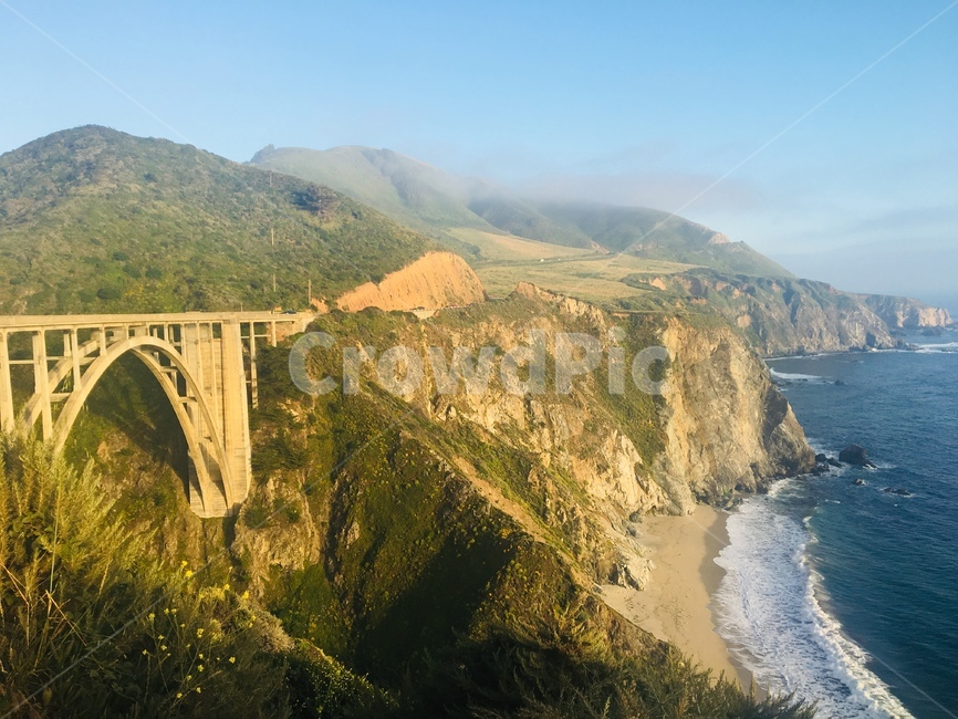 빅시다리,자연풍경,bixbybridge,빅시크릭다리,유명한다리,미국서부