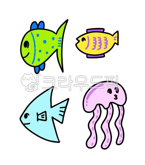 물고기,바다물고기,해파리,해수어,fish,seaanimal,물고기그림,물고기드로잉