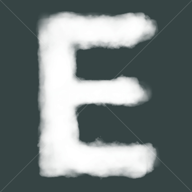 구름,알파벳,타이포그래피,폰트,e,cloud,그래픽,일러스트레이션,graphic,illustration