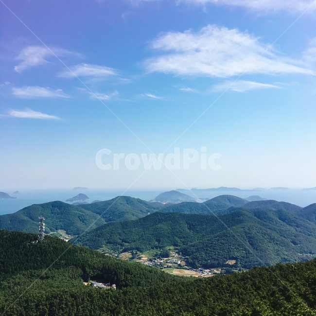 자연,산,섬,풍경,하늘,힐링,전망,퇴직,노후,한국,한국자연,한국풍경,여름,배경,korea,통영,nature,island,view,landscape,healing,summer