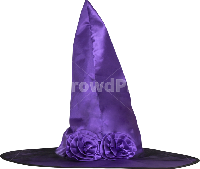 모자,할로윈모자,할로윈,마녀모자,마녀,보라색모자,누끼,remove background