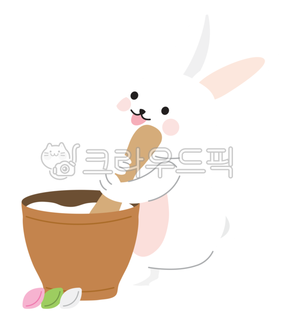 moon rabbit,Chuseok image,songpyeon,rabbit,Rice cake mill,autumn,Thanksgiving,Chuseok