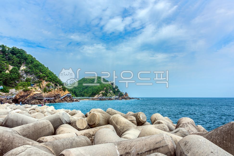 sky,nature,JeongdongSimgok Badabuchaegil,tree,water,sea,cloud,East Sea,trail,horizon,ocean,tetrapod,Dongjin Jeong,Gangneung