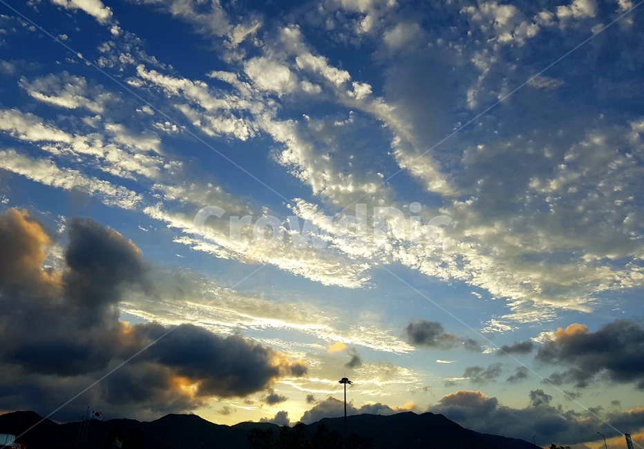 자연,하늘,날씨,구름,산,자연,풍경,nature,landscape,weather,outdoors,옥외,cumulus,적운,cloud,sky