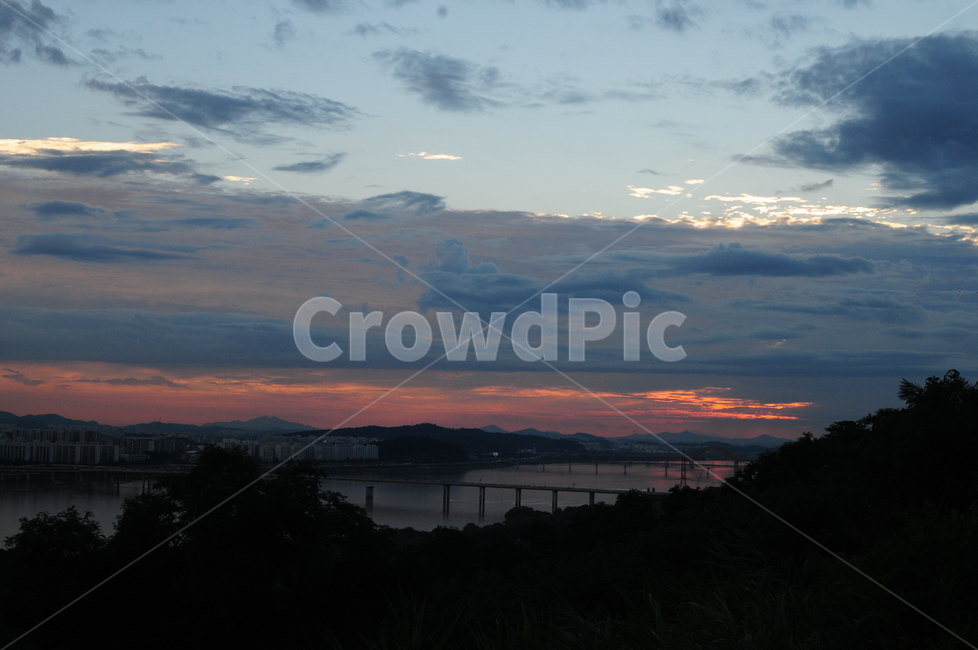 노을,하늘,구름,풍경,sunset