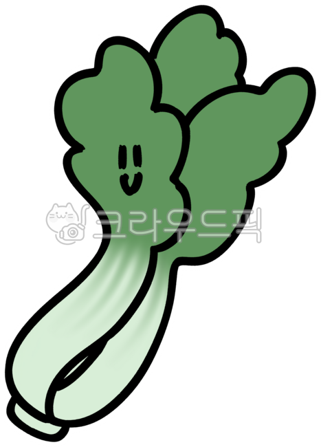 음식재료,요리재료,이유식재료,캐릭터,음식캐릭터,귀여운캐릭터,채소,야채,야채캐릭터,청경채,샤브샤브재료,food,음식