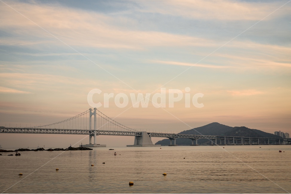 부산,노을,해운대,광안대교,바다,일몰,일출,다리,대교,해변,자연,풍경,nature,landscape,한국자연풍경,한국자연경관,korea nature landscape