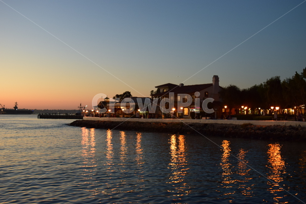 배,씨포트빌리지,미국,노을,선셋,자연,바다,seaport,waterfront,boat,보트,선박,nature,sunset,night,evening,저녁,나무,tree,sandiego,샌디에고,sky,하늘,붉은하늘,redsky,교각,port,포트,dock,세계도시풍경,해외도시풍경,외국도시풍경,world cityscape