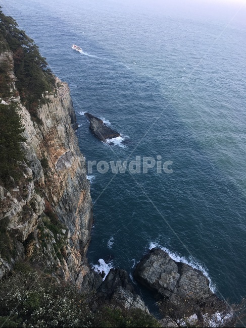 자연,하늘,바다,배,풍경,자연풍경,자연,풍경,nature,landscape,cliff,낭떠러지,outdoors,옥외,promontory,곶