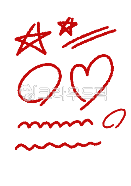 grading,colored pencil drawing,asterisk,drawing,color pencil,red pen,Grading,circle