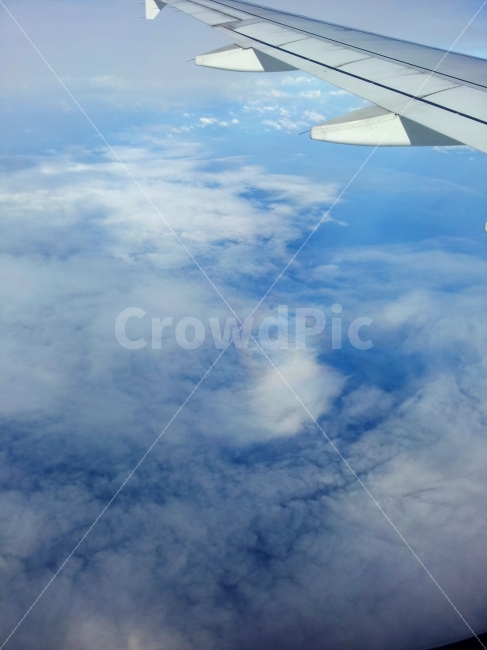 하늘,비행기,날개,구름,무지개,원,날기,비행,여행,sky,flying,fly,air,airplane,clouds,rainbow,circle,round,자연,풍경,nature,landscape,여행,휴가,traveling,vacation,trip,교통,교통수단,traffic,transportation,leisure activities,레저 활동,adventure,모험,outdoors,옥외