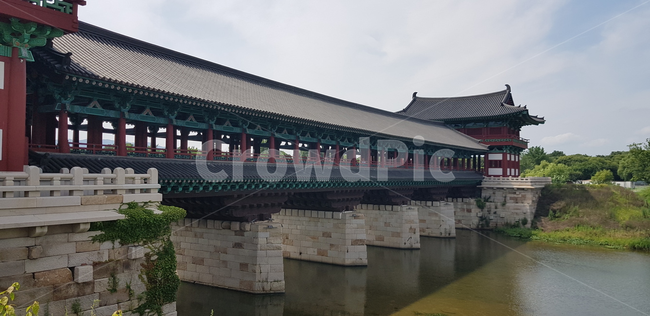 월정교,전통,건축,복원,다리,traditional,architecture,restore,절,temple,bridge