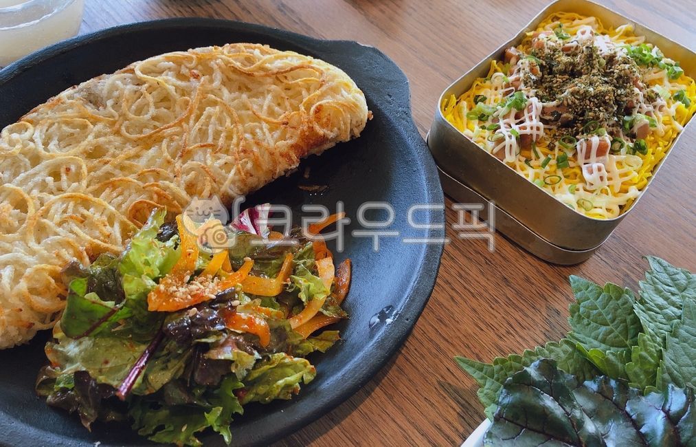 감자전,뢰스티,스팸마요,스팸마요덮밥,안주,음식,food