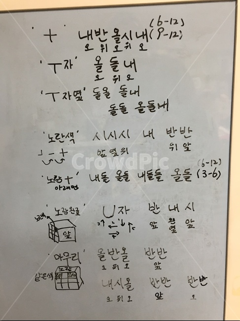 필기,큐브해법,해법,암호,큐브