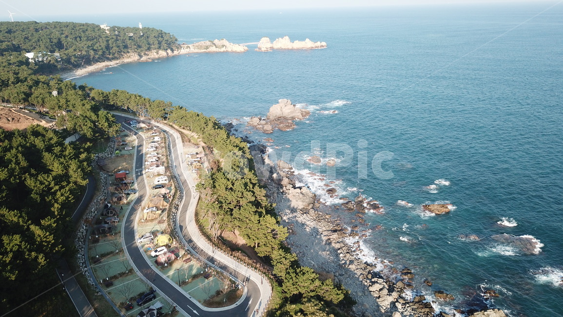 울산,대왕암공원,대왕암공원캠핑장,드론사진,항공사진,자연,풍경,nature,landscape,한국자연풍경,한국자연경관,korea nature landscape,경치,outdoors,옥외,scenery,aerial view,조감도,road,도로