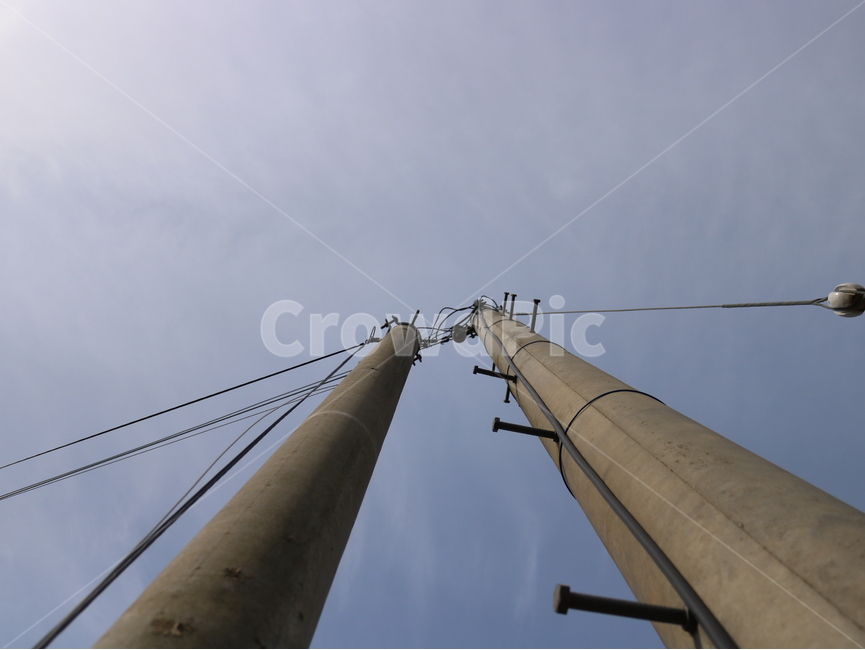 전봇대,하늘,전기,안전,utilitypole