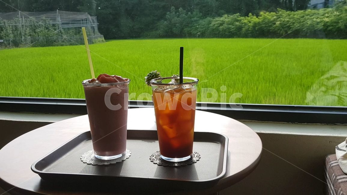 데이트사진,카페사진,음료사진,커피사진,아이스아메리카노사진,논사진,밭사진,커피,카페,coffee,cafe