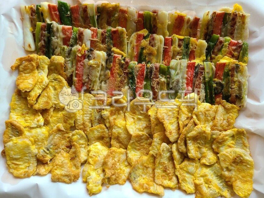 설날,추석,명절음식,음식,전,적,햄,맛살,부침개,요리,한국음식,koreancook,한국문화,산적,꼬치,명절