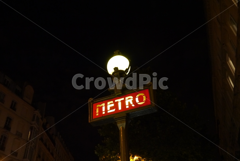 메트로,유럽지하철,메트로표지판,지하철표시,지하철표시판,네덜란드지하철,metro,야경,밤,풍경,nightscape,night,landscape,교통,교통수단,traffic,transportation,outdoors,옥외