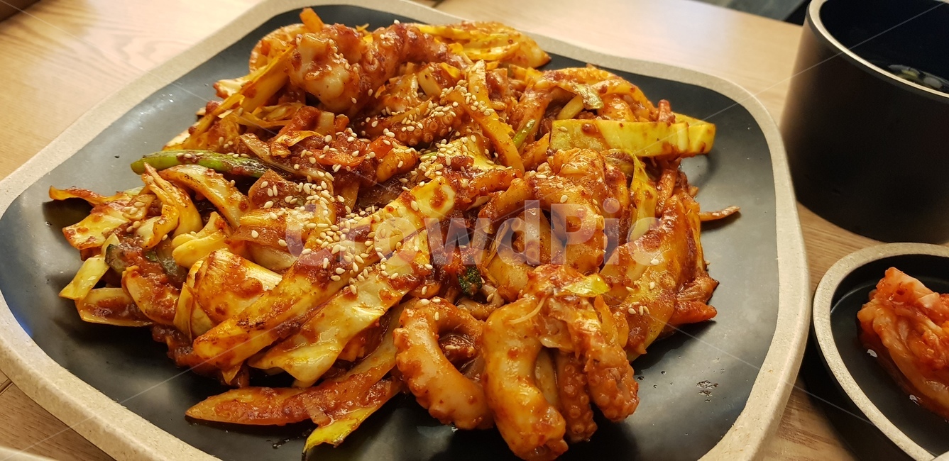 낙지복음,한식,매운음식,요리,매운맛,food,red,spicy,hot,해산물,seafood