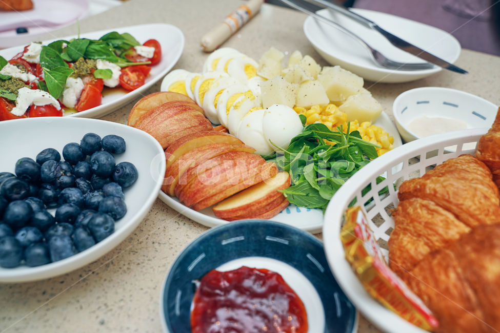 브런치,brunch,아침식사,사과,블루베리