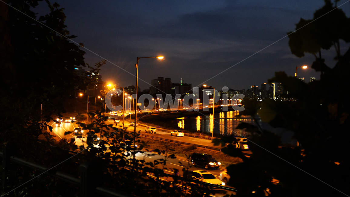 한강,서울,대한민국,여의도한강,여름,야경,밤,풍경,nightscape,night,landscape,road,도로,intersection,교차로