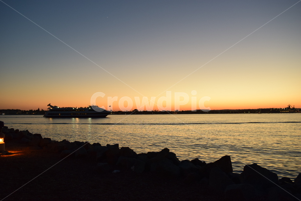 nature,물,water,자연,노을,sunset,미국,라호야,beach,wave,파도,해변,seaport,boat,선박,자연,풍경,nature,landscape