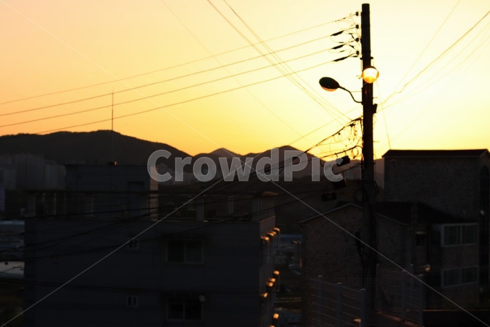 산,태양,해,풍경,노을,저녁,도시,풍경,city,landscape,한국도시풍경,한국도시경관,korea cityscape,cable,케이블