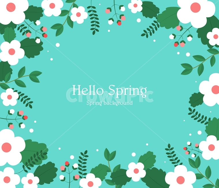 꽃,봄,프레임,식물,캘리그라피,손글씨,봄,계절,spring,season,그래픽,일러스트레이션,graphic,illustration,art,미술,pattern,무늬,floral design,플로랄 디자인
