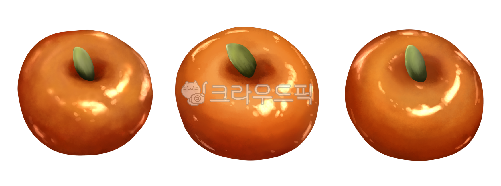 개성주악,주악,한과,한식,디저트,과자,전통과자,일러스트,그림,간식,sweets,food,음식,찹쌀,호박씨