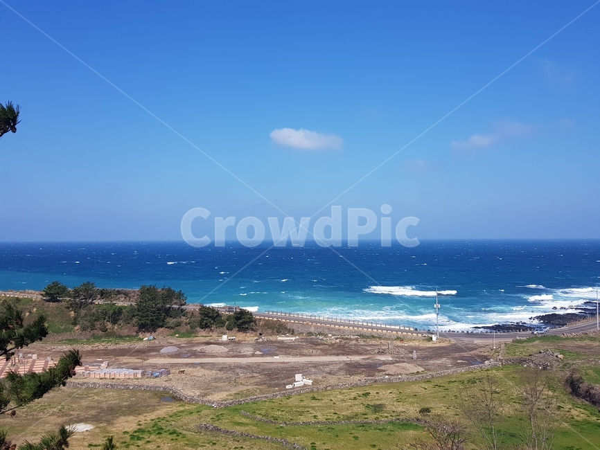 바다,하늘,제주,애월,sea,화창한,자연,풍경,nature,landscape,promontory,곶,outdoors,옥외,water,물,ocean,대양,shoreline,해안선