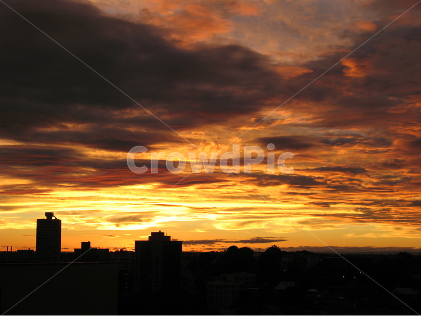 호주,야경,시드니,sydney,sunset,도시,풍경,city,landscape,실루엣,그림자,silhouette,shadow,nature,자연,outdoors,옥외,sky,하늘,dawn,새벽,red sky,붉은 하늘,dusk,황혼,일몰