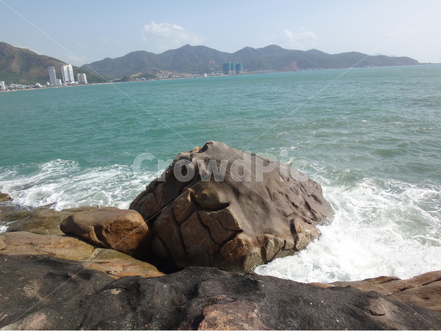 베트남,나트랑,혼쫑곶,바위,바다,파도,자연,풍경,nature,landscape,promontory,곶,sea,ocean,대양,water,물,outdoors,옥외