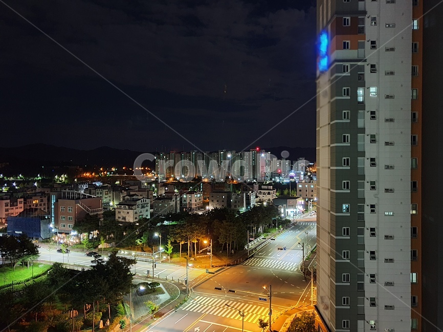 야경,도로,밤,하늘,아파트,야경,밤,풍경,nightscape,night,landscape