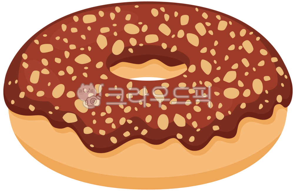 snack,confectionery,doughnut,flour,donut,Glazed,glazed,bread,donuts,almond,cream,food illustration,food,meal,dessert,illustration,sweet,chocolate