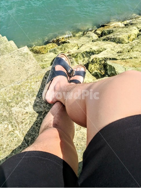 바다,분위기,샌들,힐링,휴가,즐거운하루