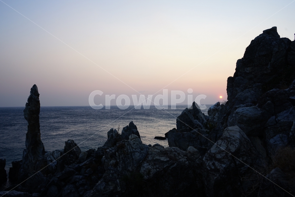 추암해변,촛대바위,겨울바다,일출,동해바다,자연,자연,풍경,nature,landscape,한국자연풍경,한국자연경관,korea nature landscape,promontory,곶