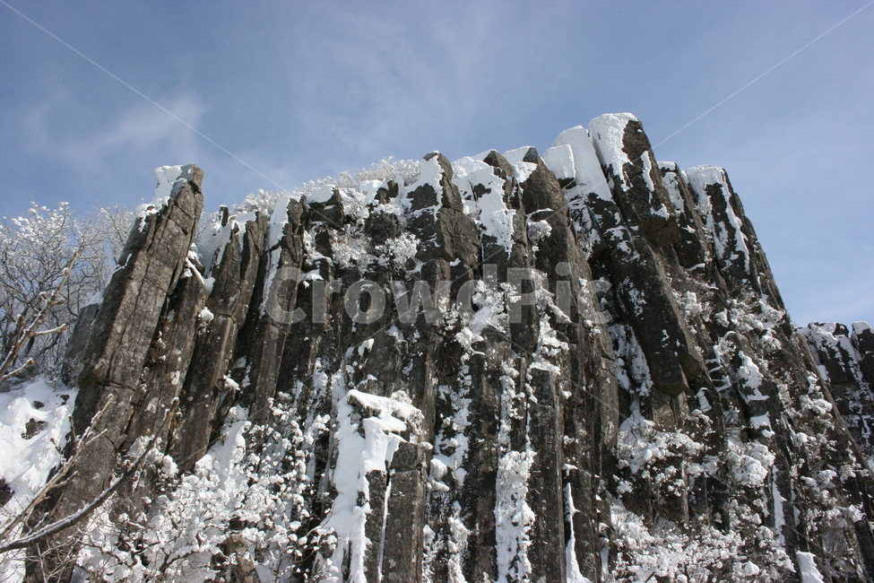 자연,설산,겨울,바위,산,눈