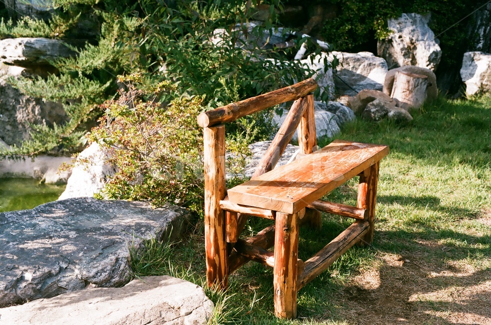 자연,의자,풍경,초록,나무,햇살,필름사진,휴식,힐링,rest,relaxation,healing,사물,물건,오브젝트,thing,object,matter
