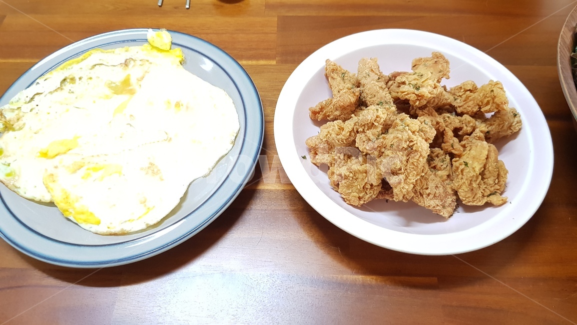 계란,치킨,음식,저녁,식사