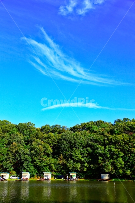 낚시,낚시터,방가로,저수지,하늘,자연,풍경,nature,landscape,outdoors,옥외