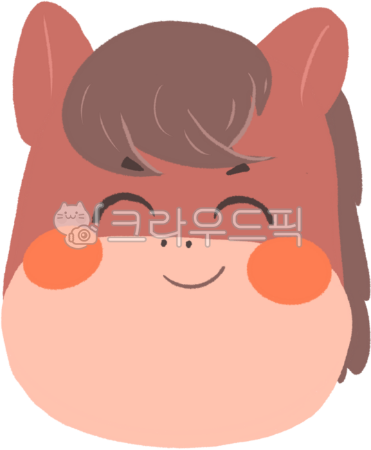 말,말일러스트,말얼굴,붉은말,새해,2026년,웃는말,말캐릭터