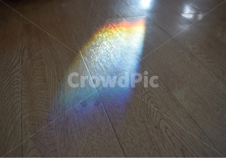 바닥,floor,나무,무지개,빛