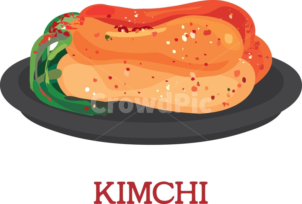 김치,전통,음식,반찬,한국,전통적인,오래된,그릇,고춧가루,고추,매운,맵다,알싸한,총각김치,무김치,벡터,일러스트,음식,식재료,요리,food,cook,meal,dishes,food reserves,그래픽,일러스트레이션,graphic,illustration