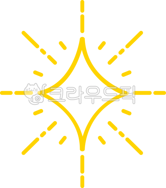 반짝, 반짝이, 반짝반짝, 강조, 포인트, 사진,이미지,일러스트,캘리그라피 - ssumade작가